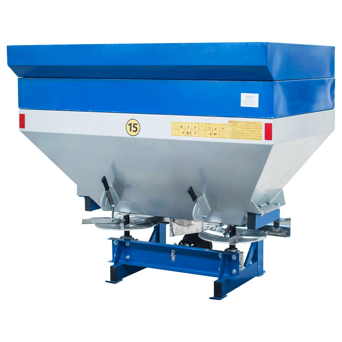 Distribuitor ingrasaminte cu 2 discuri, capacitate buncar 1400L – imagine 4