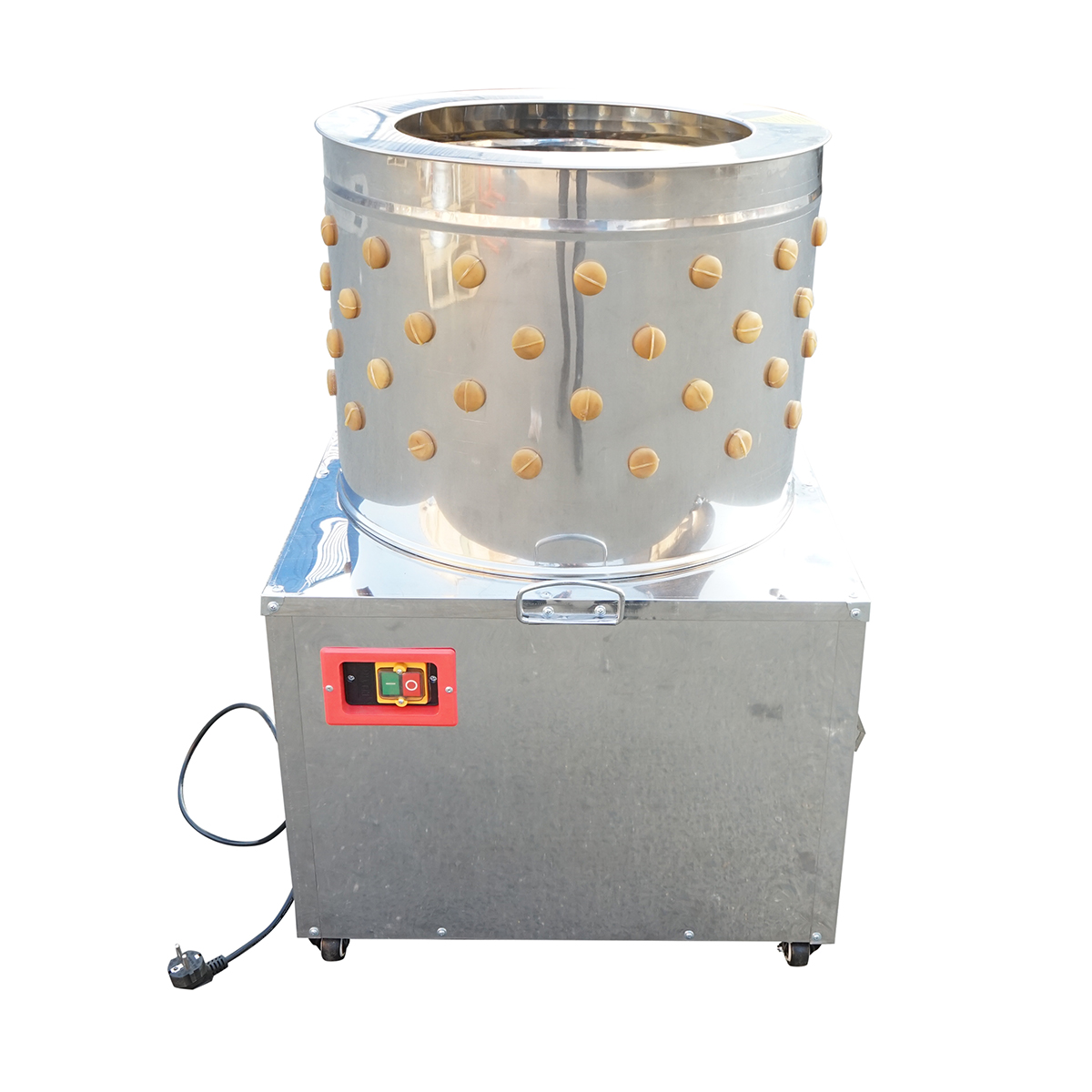 Deplumator pasari inox 1500W, 220V capacitate 4 pasari, 142 degete, 180 r/min IP68 – imagine 2