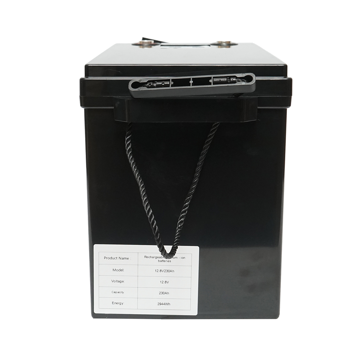 Baterie Li-ion LiFePO4 12.8V, 230Ah (deep cycle) cu BMS, LCD display si protectie temperatura Breckner Germany – imagine 2