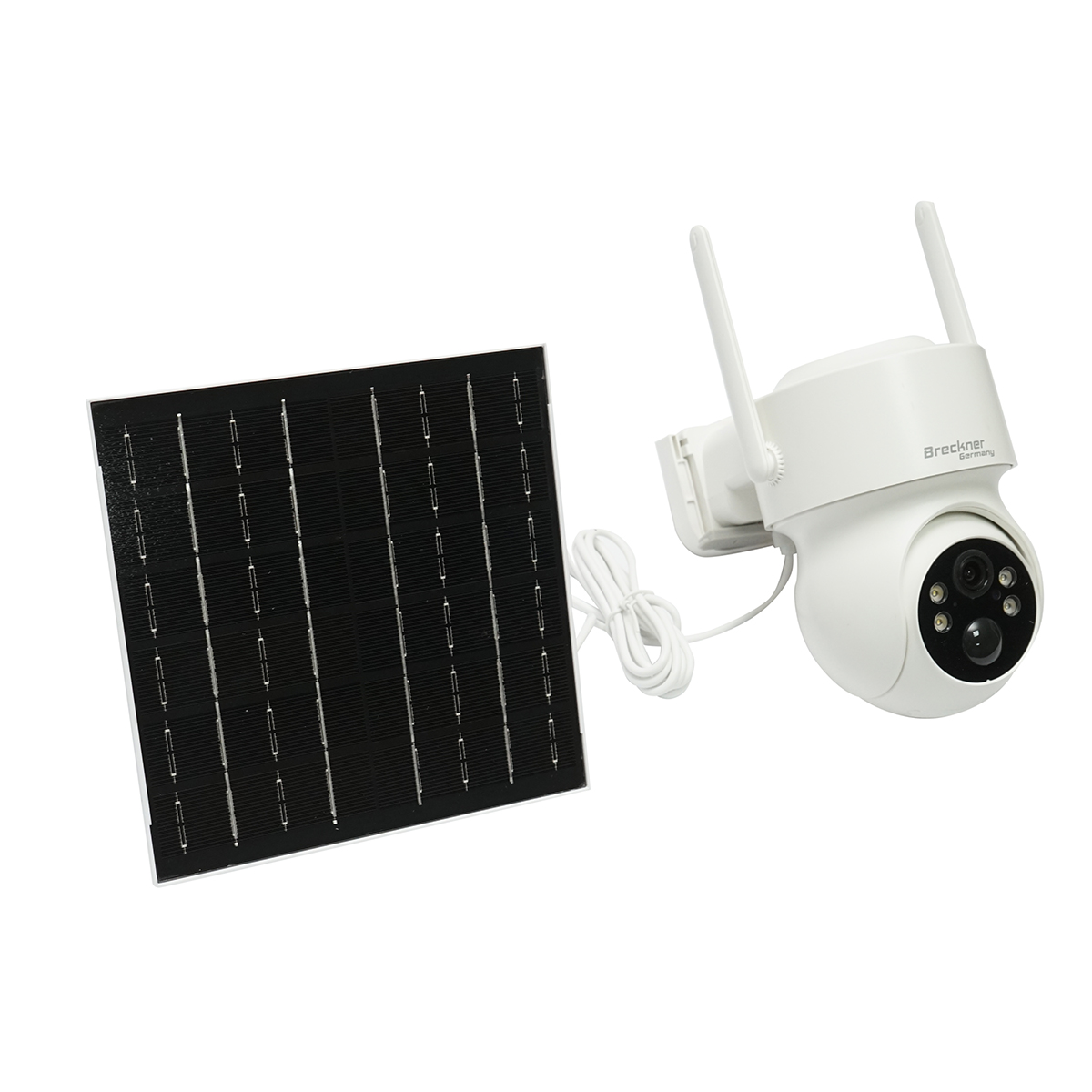 Camera supraveghere 4 MP cu panou solar 5W, baterie 18650 incarcare rapida, WIFI 2.4 GHz, rotativa 360 grade PTZ cu senzor de miscare, detectie umana PIR, alarma, night vision si aplicatie iCSee – imagine 4