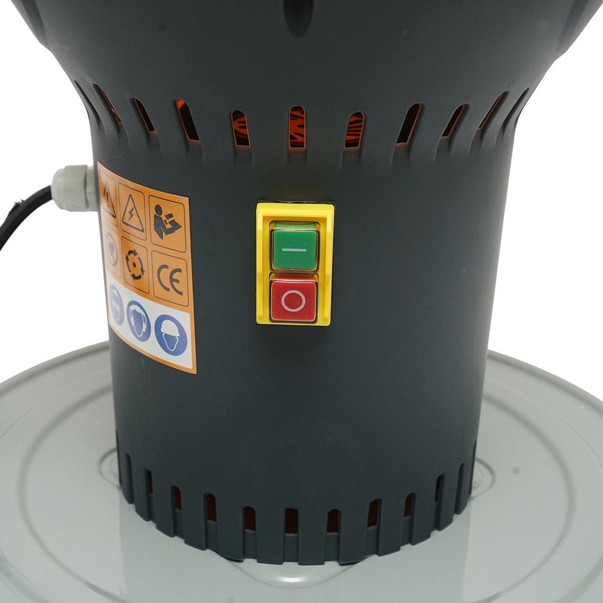 Moara cereale electrica 1.3 KW, 220V, rezervor 60L, 19000 r/min, capacitate 350 Kg/h, 5 site incluse – imagine 8