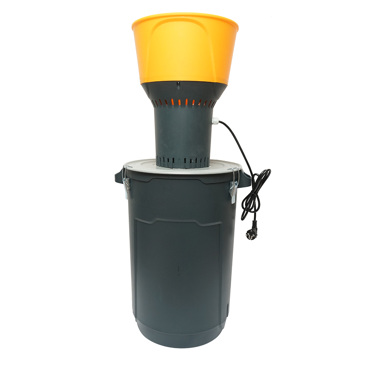Moara cereale electrica 1.3 KW, 220V, oprire automata, rezervor 60L, 19000 r/min, capacitate 350 Kg/h, 5 site incluse – imagine 5