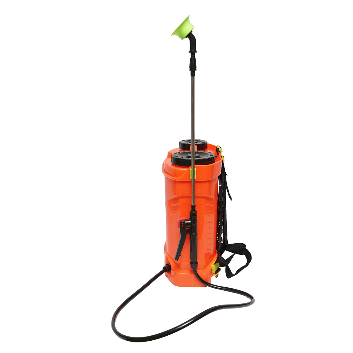 Pompa de stropit, vermorel electric cu rezervor 12L, baterie 12V, 4 duze interschimbabile THOR – imagine 3