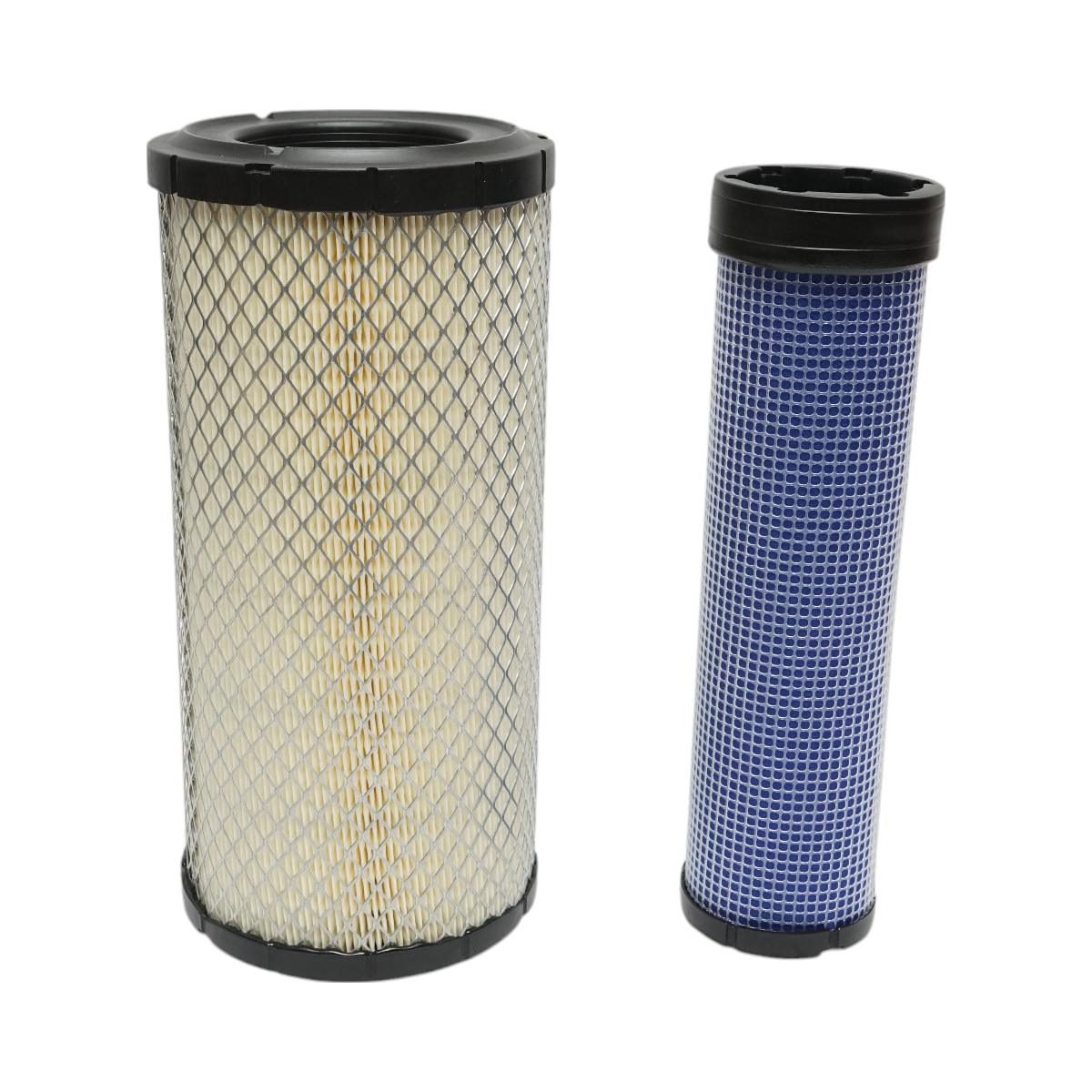 Filtru aer interior/exterior Case IH, Claas, Deutz-Fahr, John Deere, JCB, Caterpillar, Kubota 362x165x90mm cod OEM W950341011, W950341021, 47137832, 6190627M1, 76094056, 85400729, 0003188260