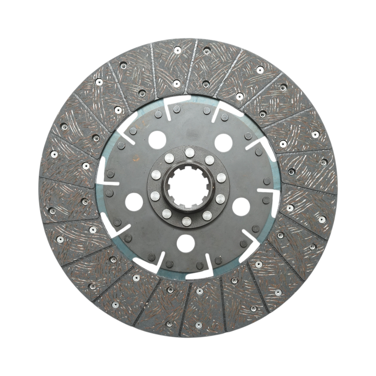 Disc ambreiaj New Holland, Ford D=330mm, Z=10 cod OEM E3NN7550DA, 333008710, 1864600304, 333003210, 82011594, 83937184, 87554548, FNN7550A, 81826679, 81864816, 82004599, 82011593, 83919100, 83983642