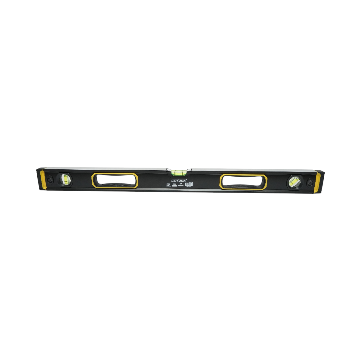 Nivela aluminiu magnetica 800mm, 3 bule de nivel, 2 manere Crownman