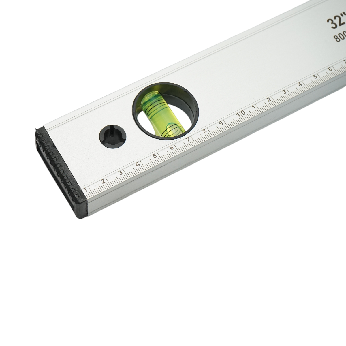 Nivela aluminiu magnetica 800mm, 3 bule de nivel, rigla gradata 0-80cm Crownman – imagine 6