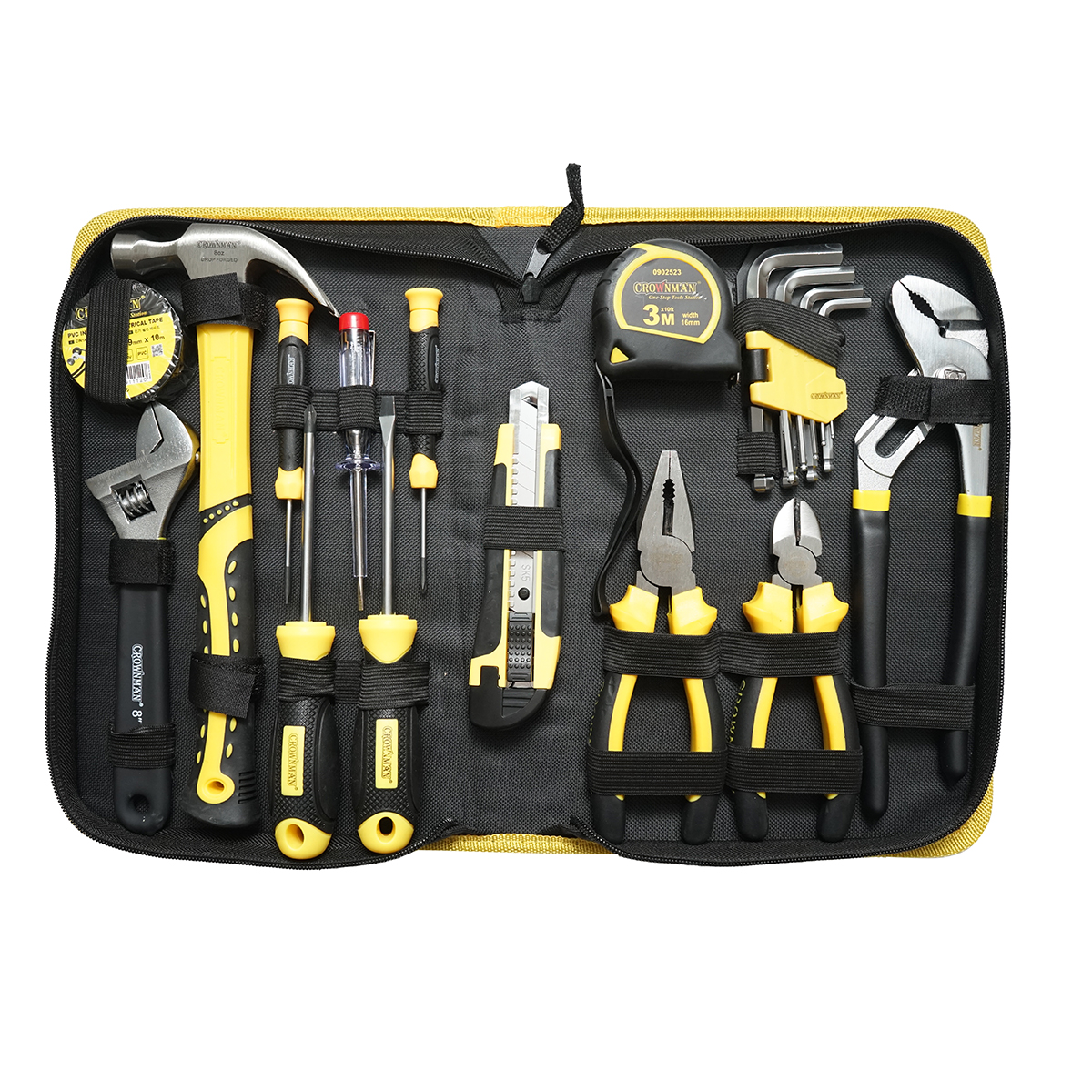 Set scule si unelte combinate 22 piese Crownman