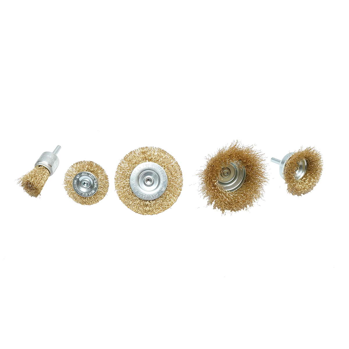Set 5 perii sarma circulare 50-75mm, cupa 50-75mm, pensula 25mm pentru bormasina Crownman – imagine 2