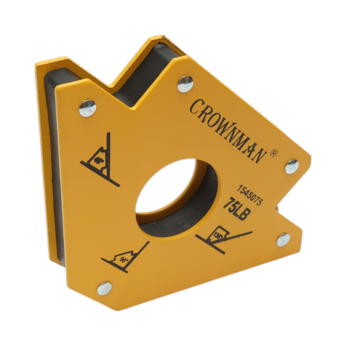 Suport magnetic sudura tip sageata, unghiuri 45°, 90°, 135°, forta sustinere max. 34Kg Crownman – imagine 2