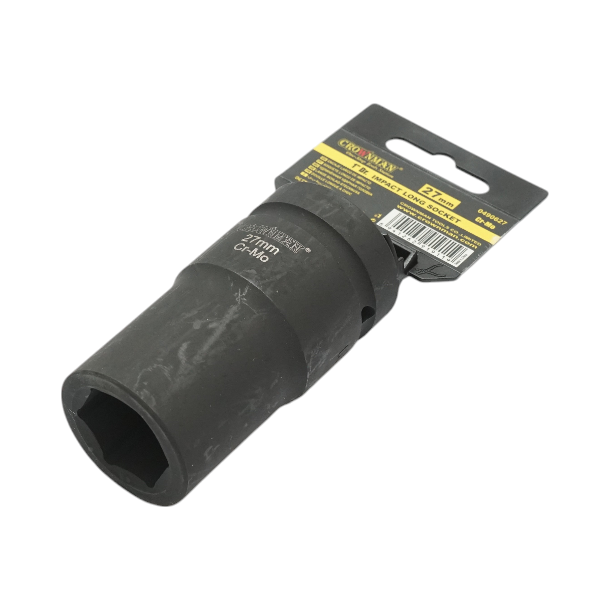 Cheie tubulara de impact lunga 27mm, patrat 1 inch Cr-Mo Crownman – imagine 2