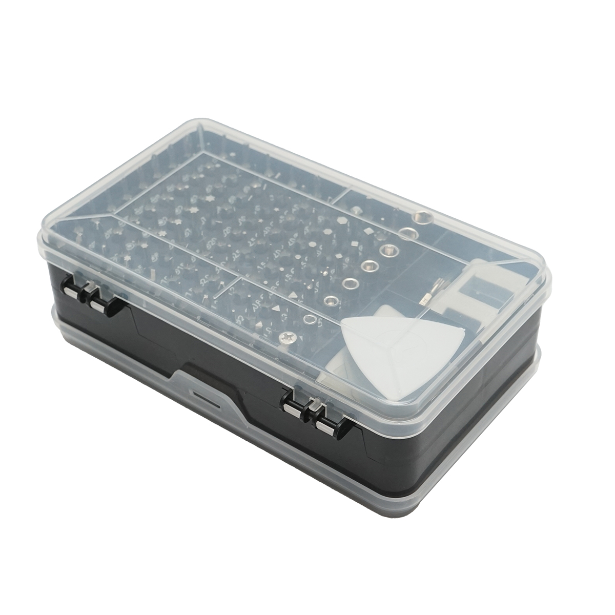 Trusa surubelnite de precizie biti, torx, cruce, hexagonal pentru electronice 139 piese – imagine 6