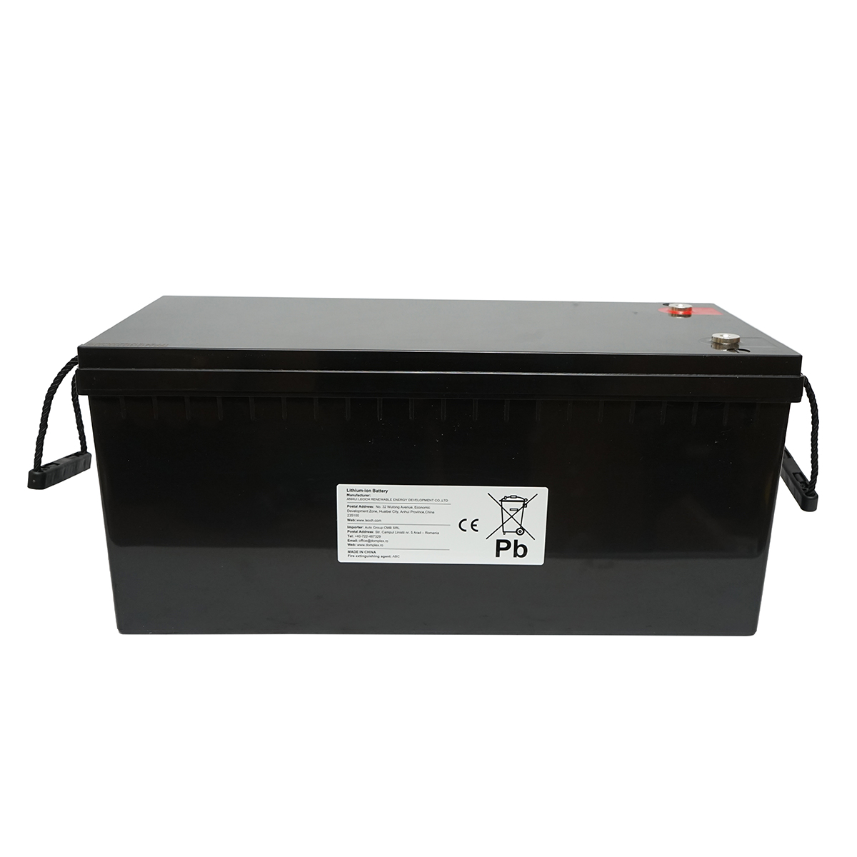Baterie Li-ion LiFePO4 12.8V 200Ah (2560Wh) LFP12200 pentru sisteme solare 522x240x224mm IP65 Leoch Battery – imagine 2
