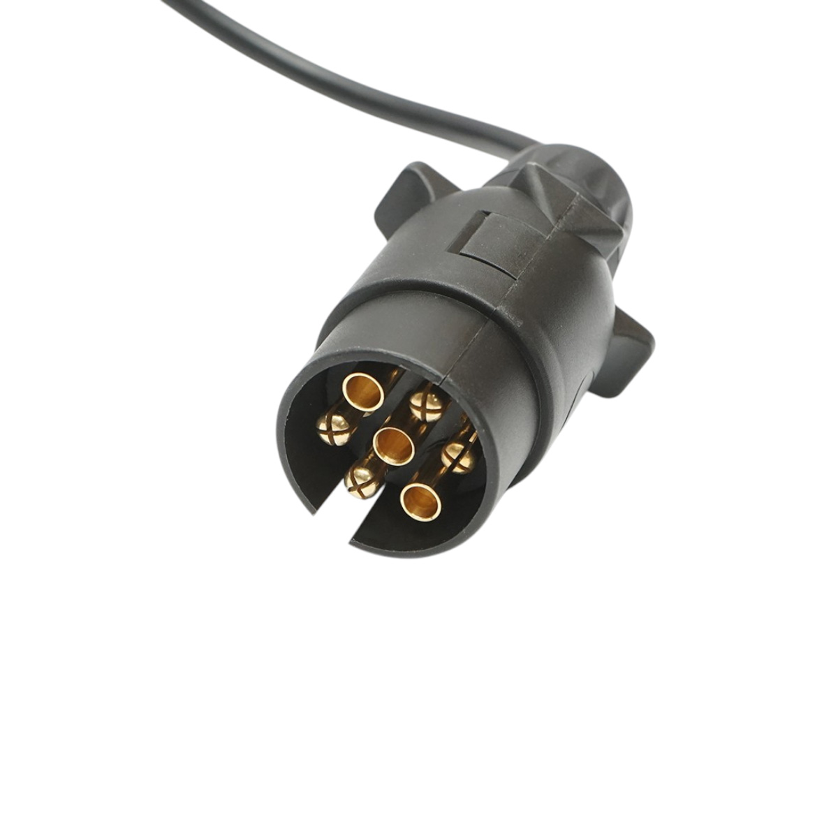Set lampi magnetice 12V pentru remorca, fisa 7 pini, cablu stopuri 2.5m, cablu fisa 7.5m Breckner Germany – imagine 7