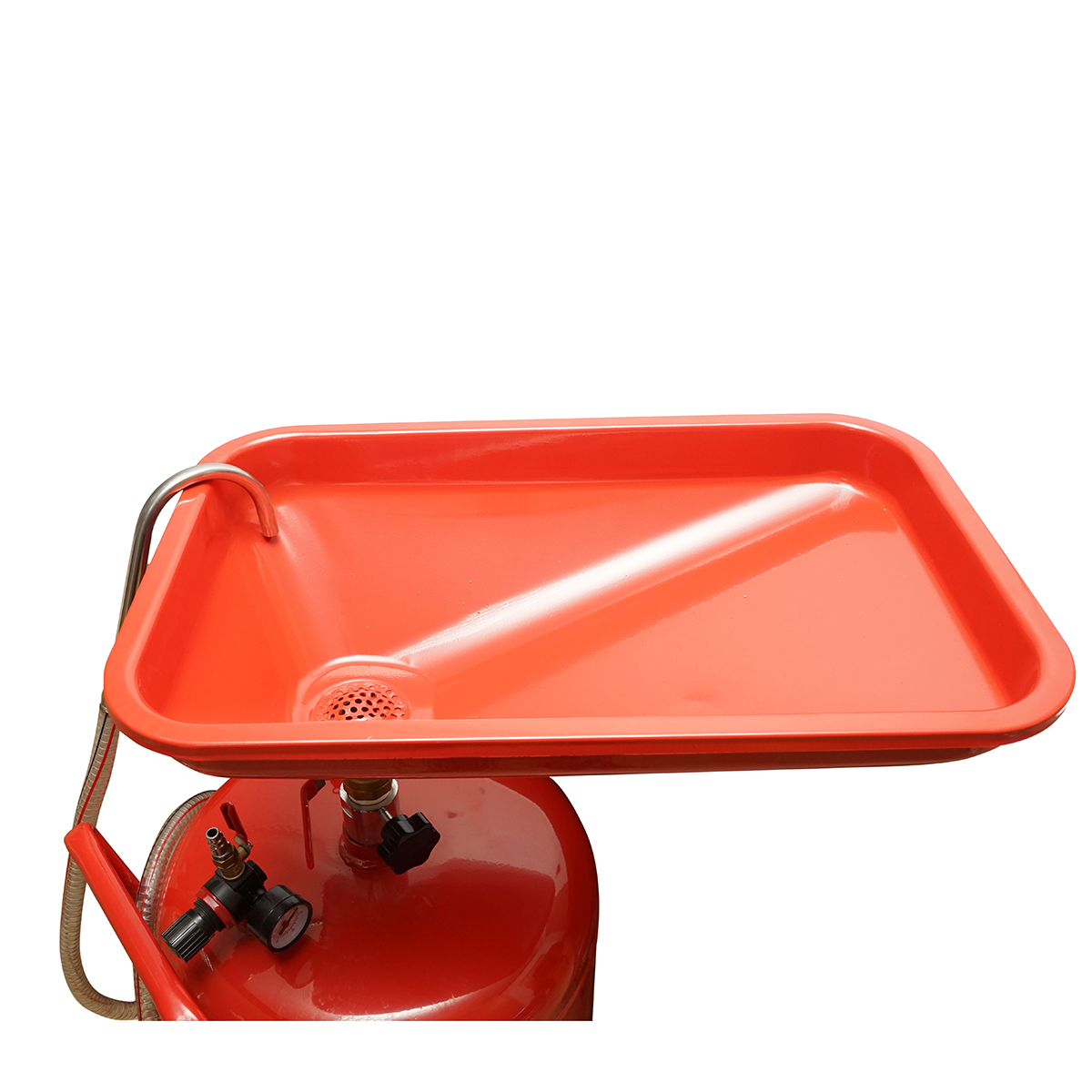 Recuperator de ulei 80L cu palnie si sistem de golire pneumatic – imagine 5