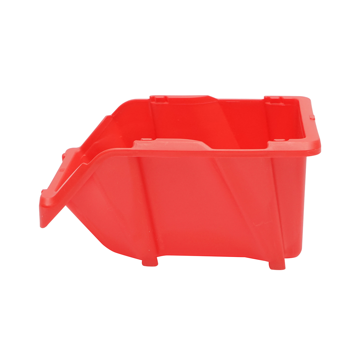 Cutie plastic depozitare rosie 165x105x75mm – imagine 3