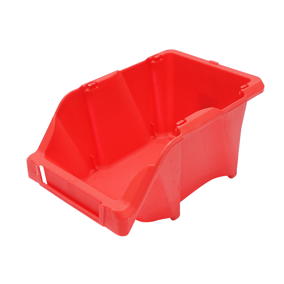 Cutie plastic depozitare rosie 245x155x120mm
