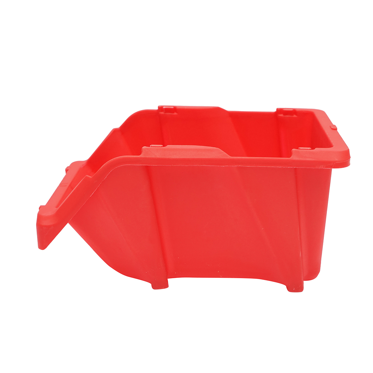 Cutie plastic depozitare rosie 245x155x120mm – imagine 3