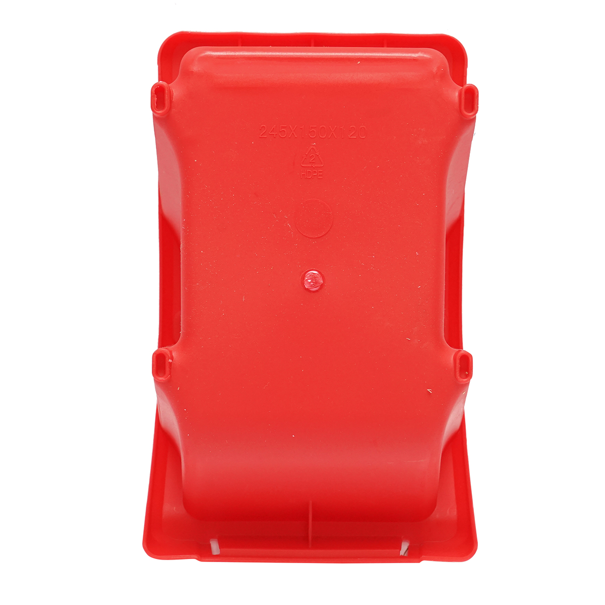 Cutie plastic depozitare rosie 245x155x120mm – imagine 5