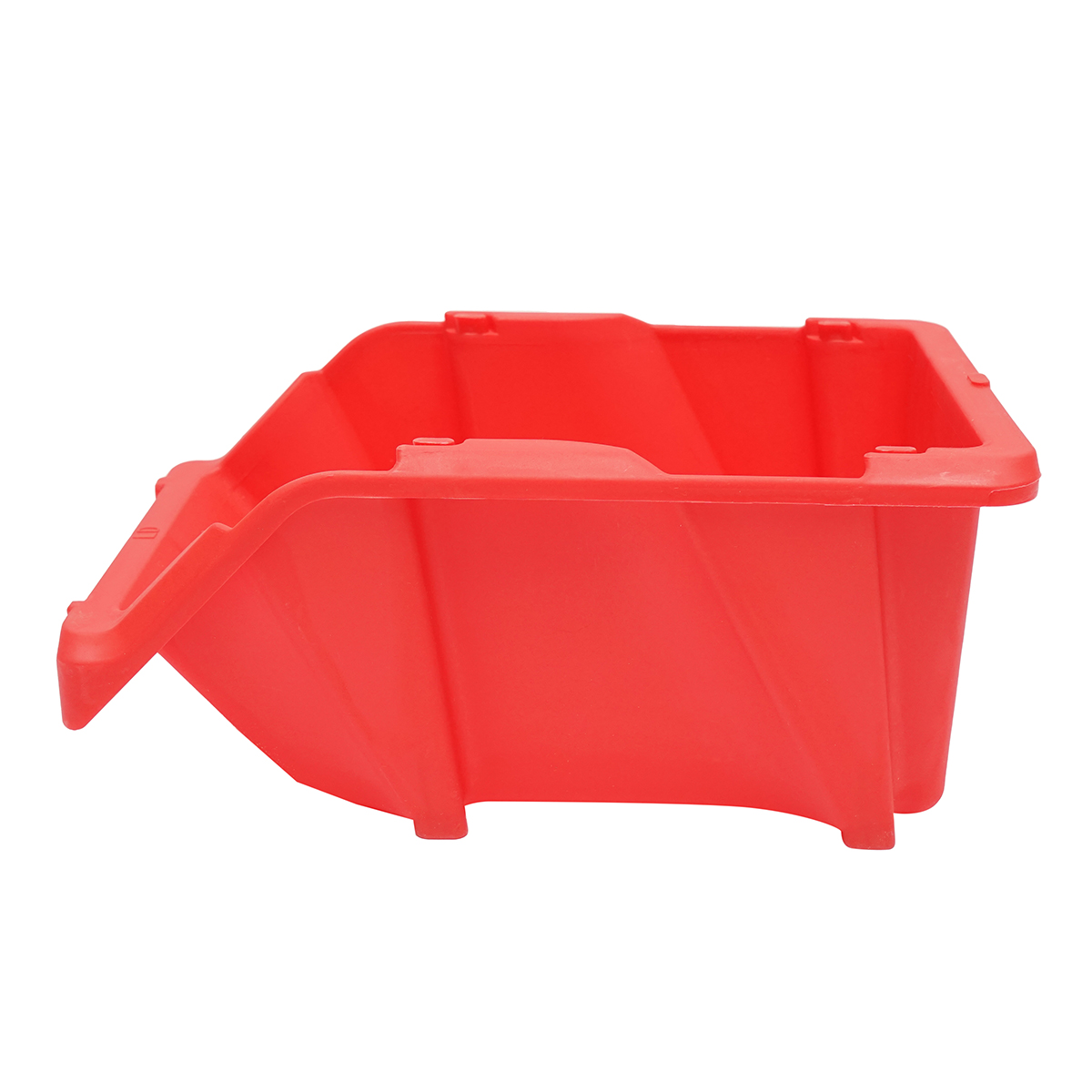 Cutie plastic depozitare rosie 295x195x130mm – imagine 3
