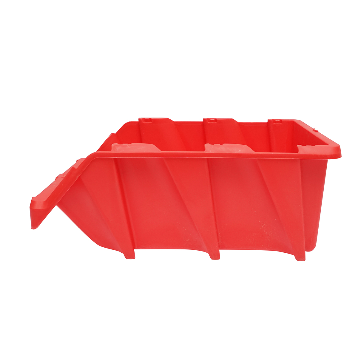 Cutie plastic depozitare rosie 490x300x195mm – imagine 3