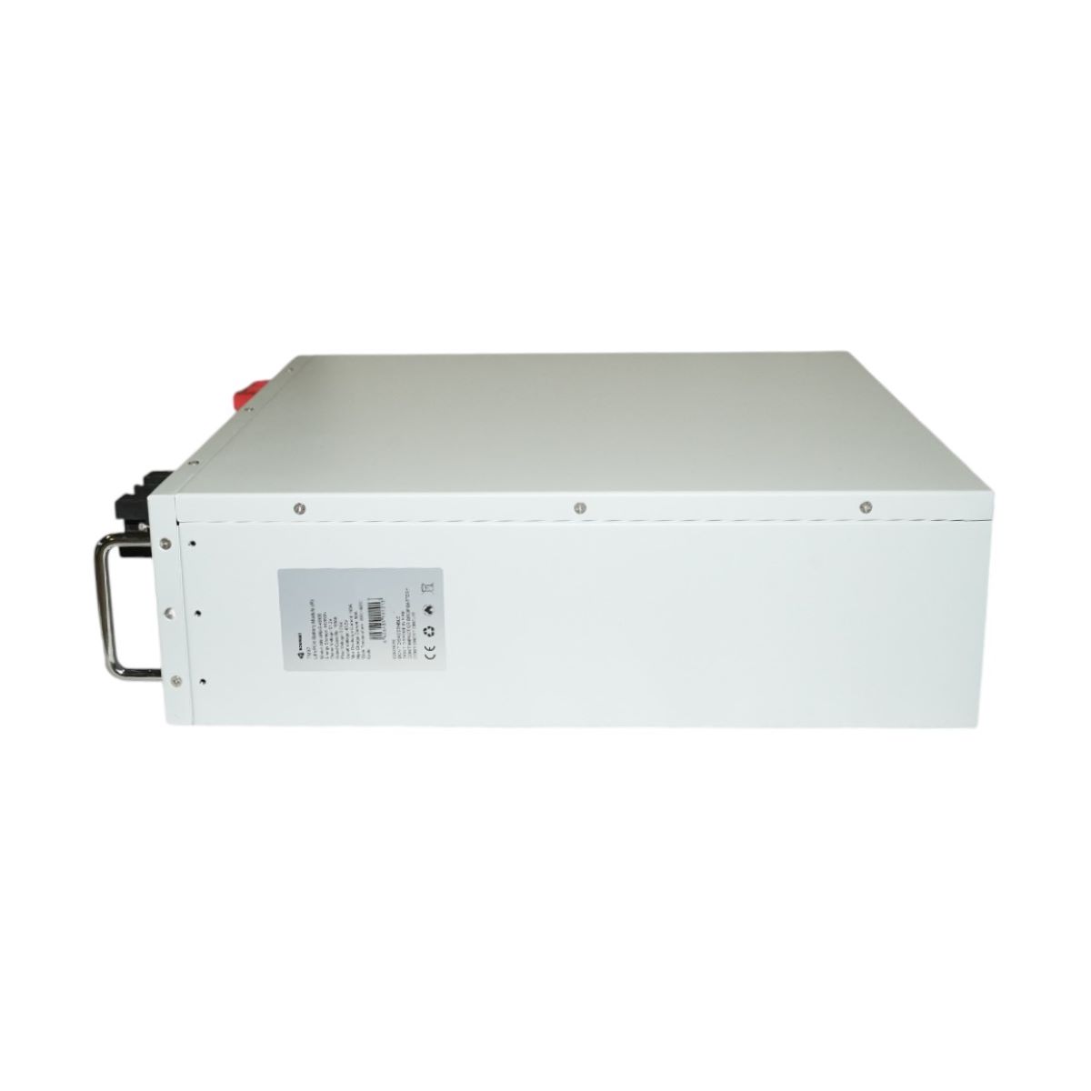 Baterie stocare 5.12kW LiFePO4 51.2V, 100Ah cu BMS, LCD display, protectie temperatura, conexiune in paralel Bourget – imagine 2