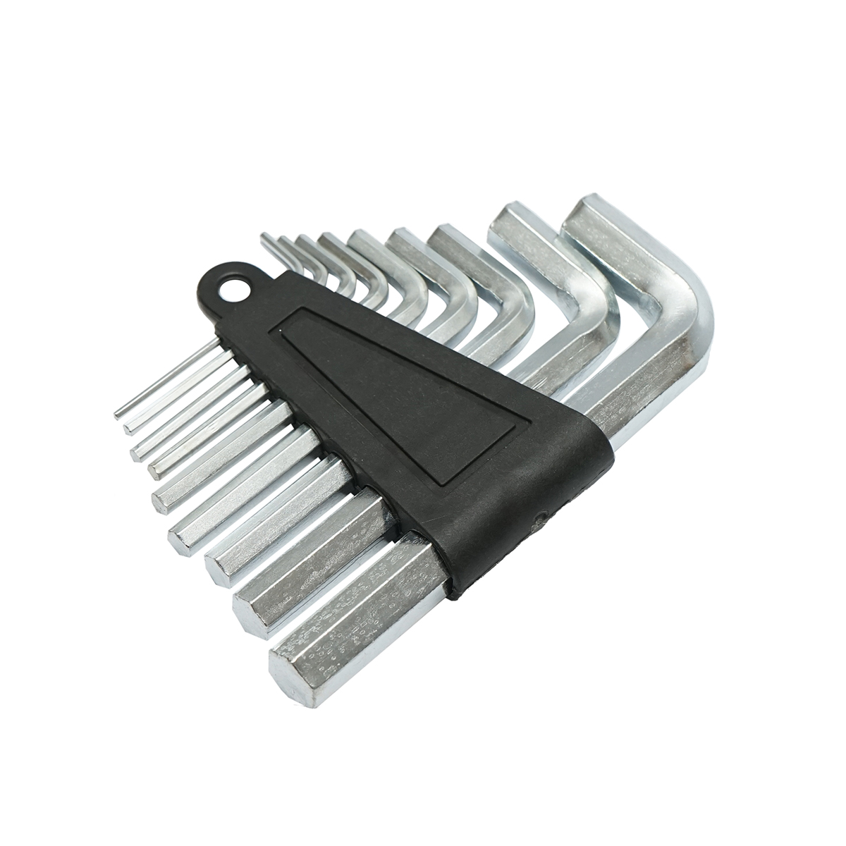 Set 9 chei imbus hexagonale 1.5-10mm din otel forjat tratat termic – imagine 2