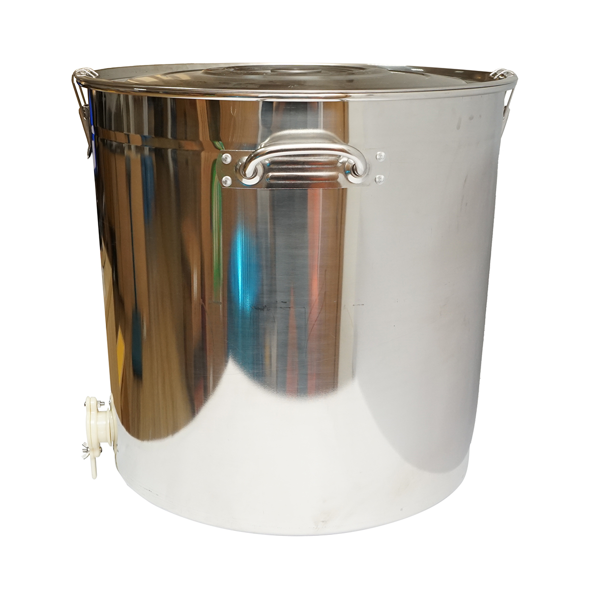 Maturator din inox cu capac pentru miere de albine 100Kg – imagine 3