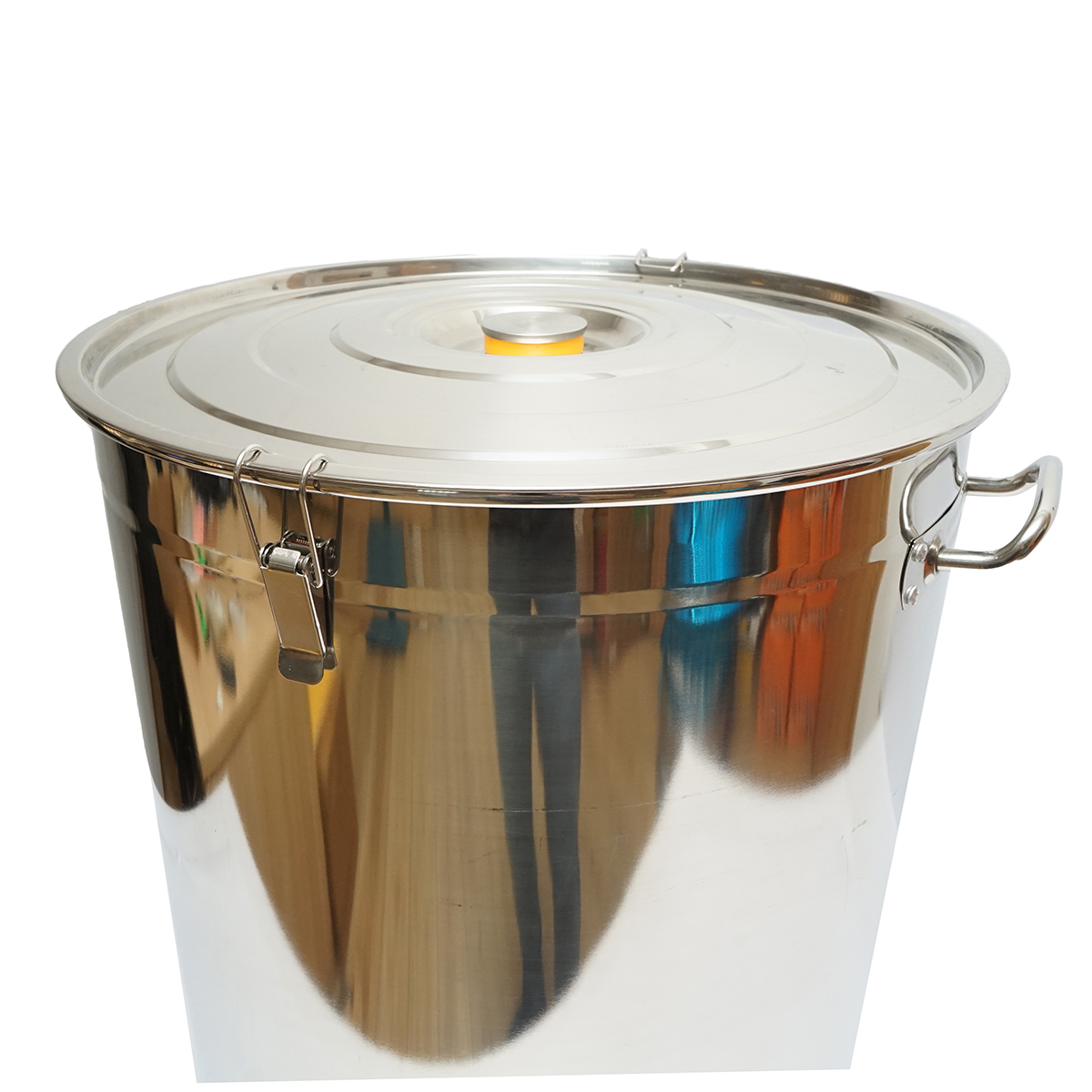 Maturator din inox cu capac pentru miere de albine 100Kg – imagine 4