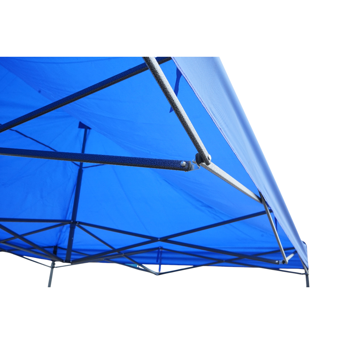 Cort pavilion pliabil 3x4.5m albastru impermeabil, inaltime reglabila, cadru metalic Breckner Germany – imagine 4