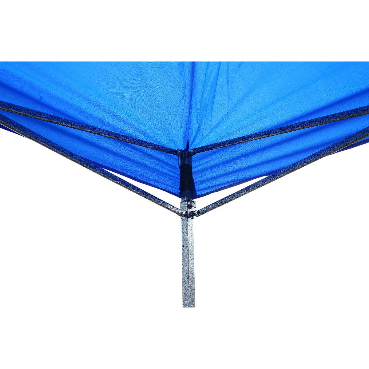 Cort pavilion pliabil 3x4.5m albastru impermeabil, inaltime reglabila, cadru metalic Breckner Germany – imagine 5