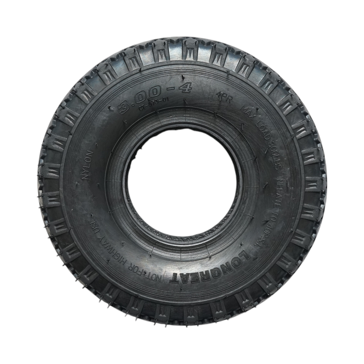 Anvelopa agricola 300/4 crampon 4PR pentru motocultor – imagine 2