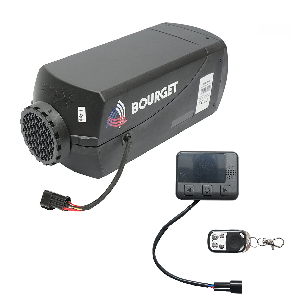 Incalzitor stationar sirocou 12-24V, 5KW cu display LCD si telecomanda Bourget