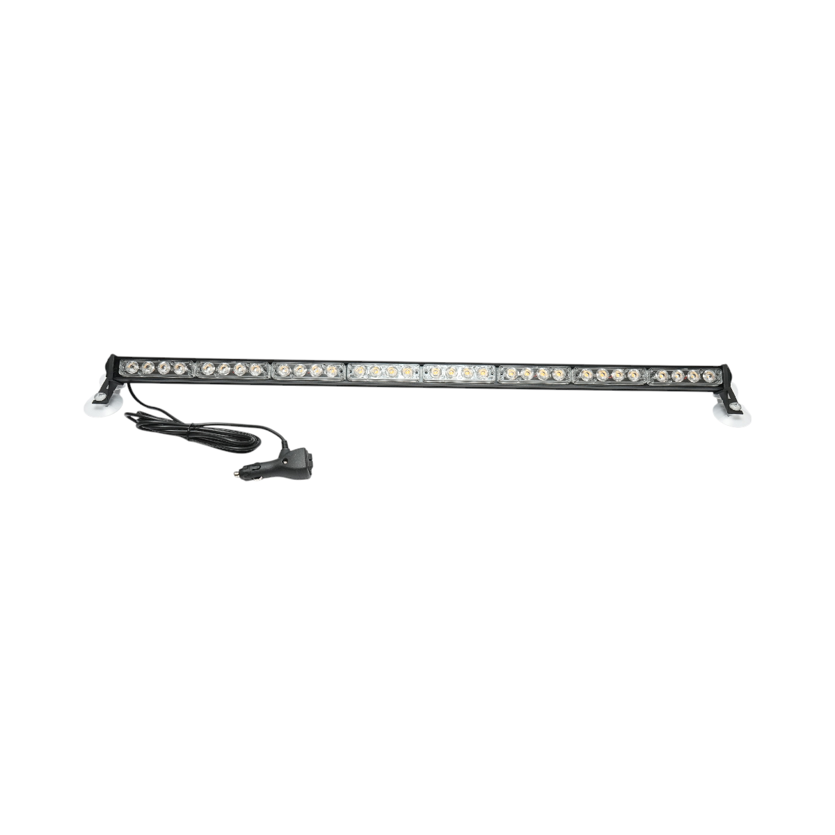 Bara LED stroboscopica 12V, 32W, 5 culori, carcasa aluminiu 860x80x30mm
