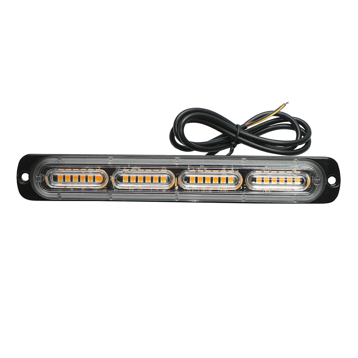 Lampa gabarit LED 12-24V, 24W, galben, 24 LED-uri 190x28x10mm