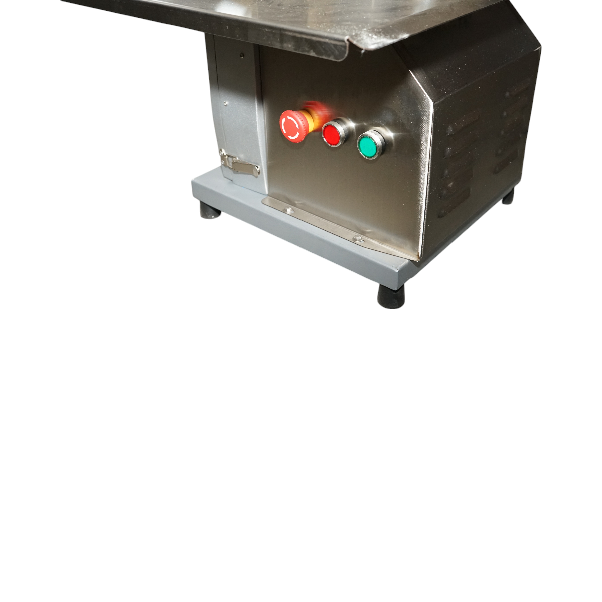 Masina electrica de taiat carne si oase 1500W, 220V, viteza taiere 15.4 m/s, lama fierastrau 1650mm – imagine 9