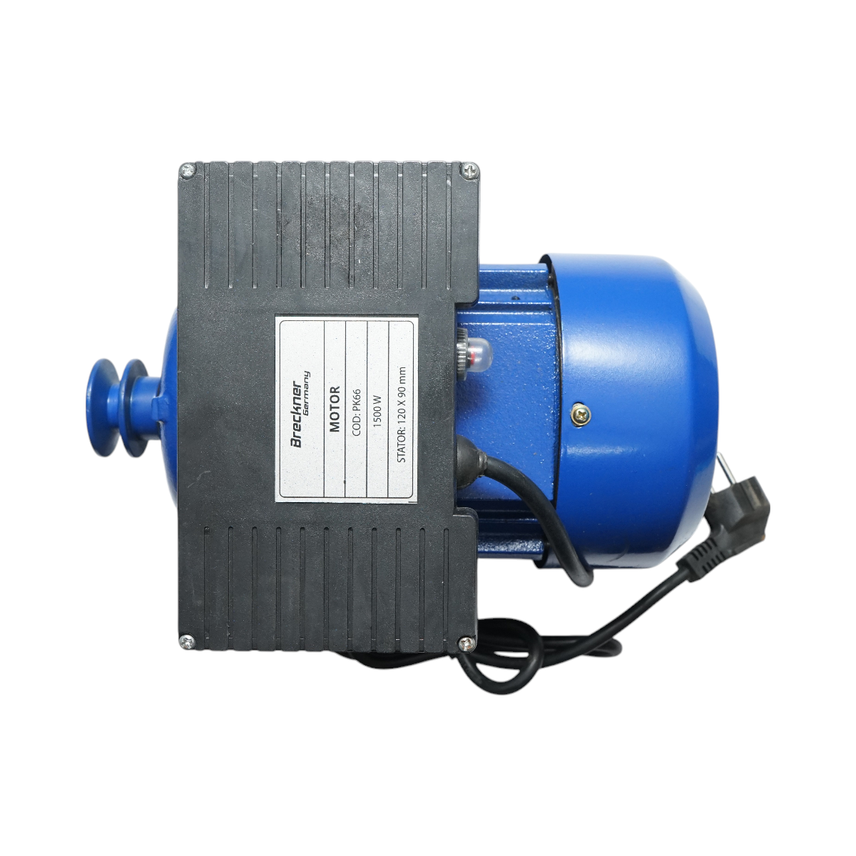 Motor electric monofazat 1.5KW, 220V cu protectie termica, stator 120x90mm Breckner Germany – imagine 7