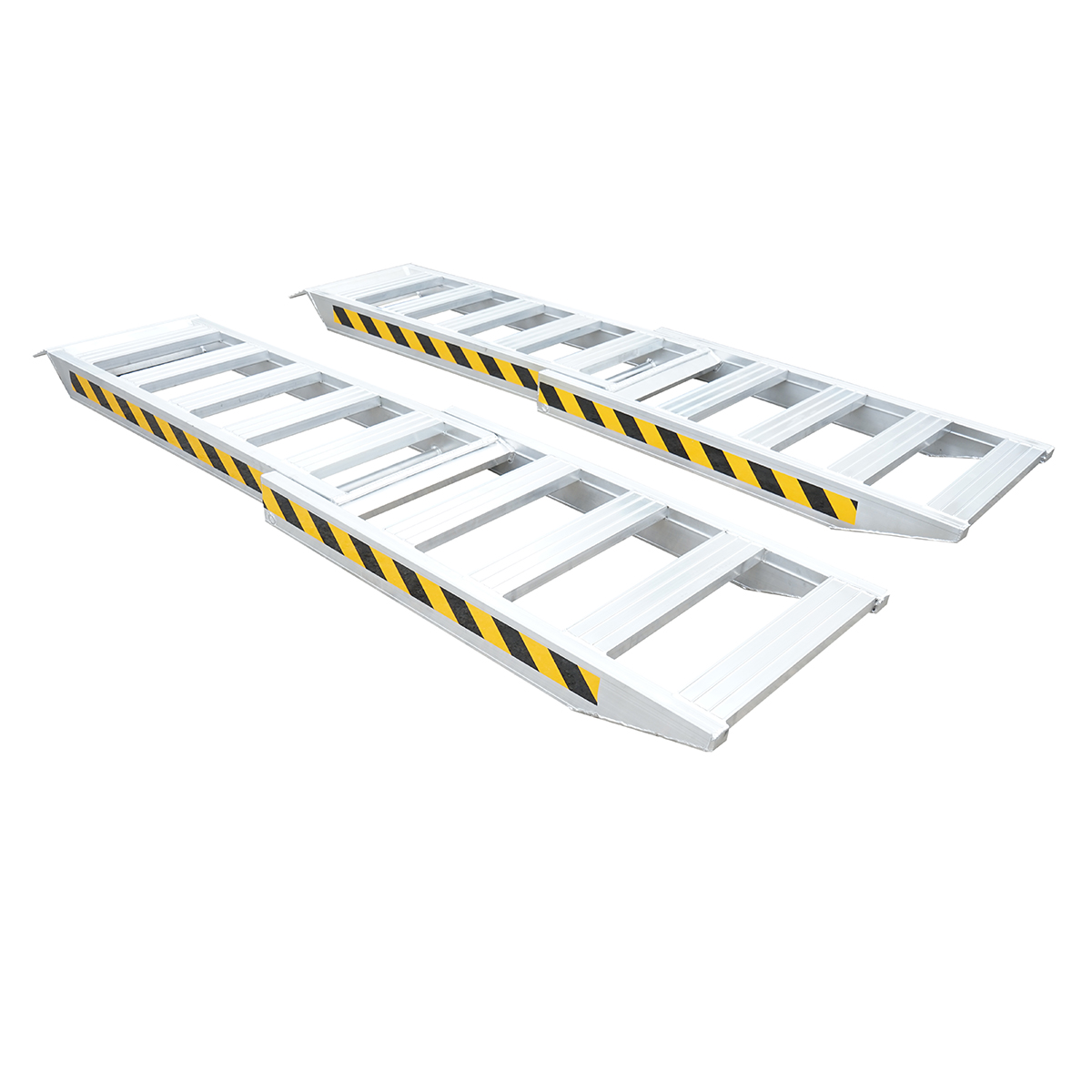 Set rampe pliabile aluminiu 1T pentru incarcare/descarcare 250x60x10.5cm – imagine 3