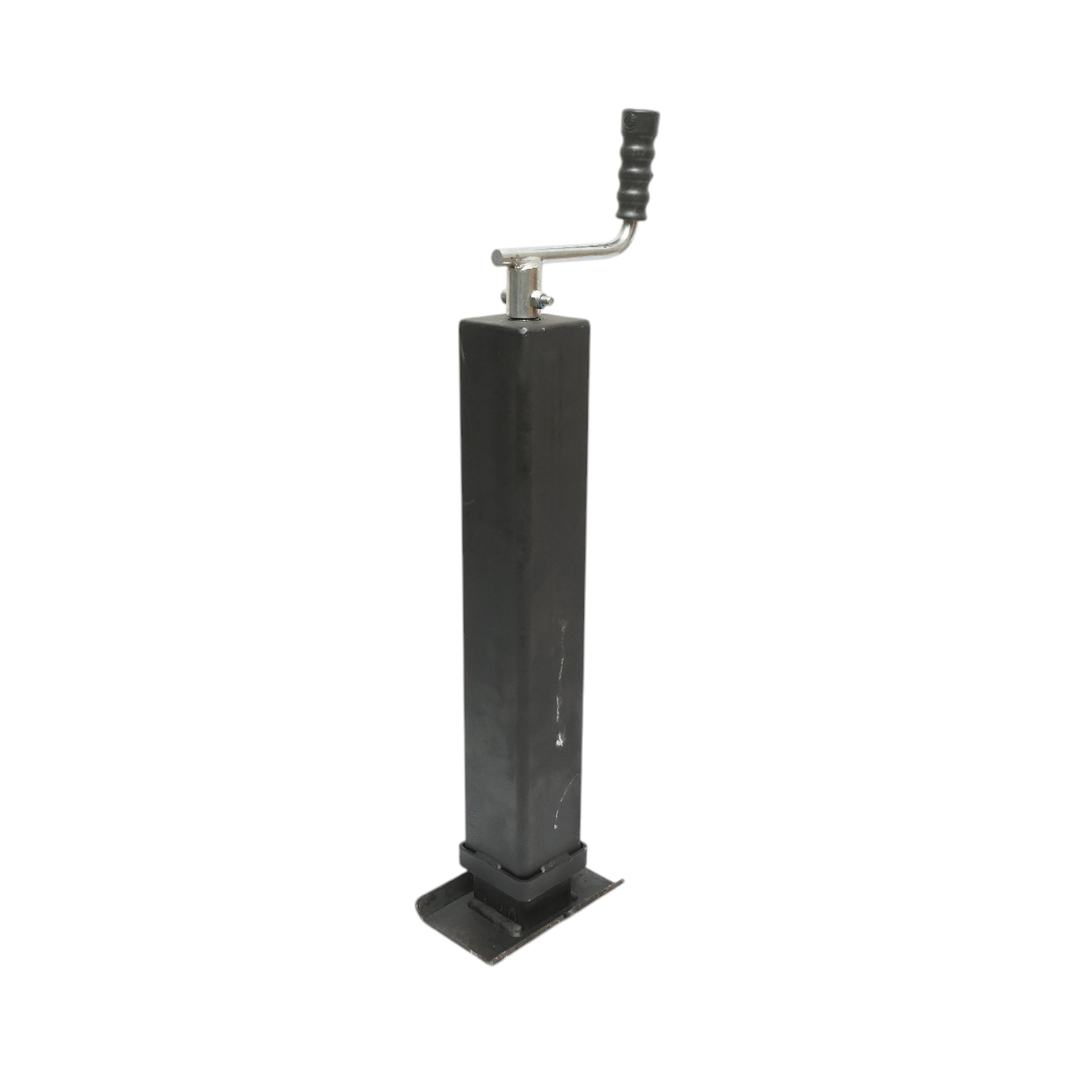 Picior de sprijin remorca reglabil cu manivela 58cm, fixare laterala, sarcina maxima 4000Kg
