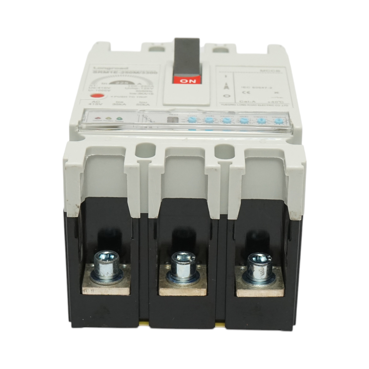 Intrerupator automat de putere MCCB 3P 415V AC, 225A, 50kA, reglabil 100-250A, SRM1E-250M/3300 Longroad – imagine 2