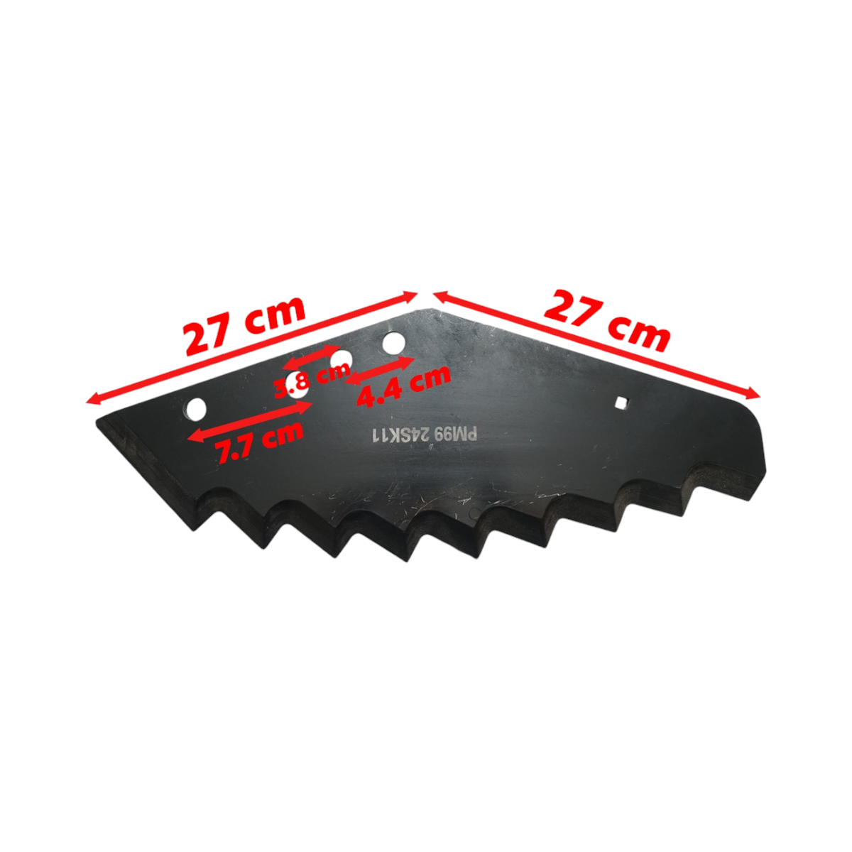 Cutit remorca furaje Kuhn cu 9 dinti, grosime 8mm cod OEM A5303620, A5362460, A5375590