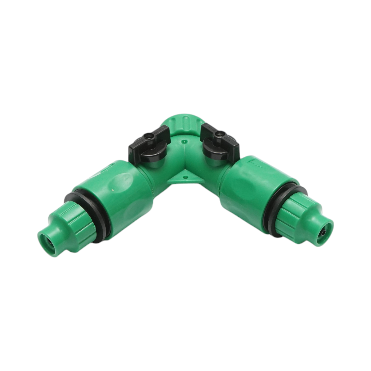 Kit complet irigare prin picurare cu furtun 25m, temporizator, duze, conectori, tije de fixare 100 piese – imagine 6