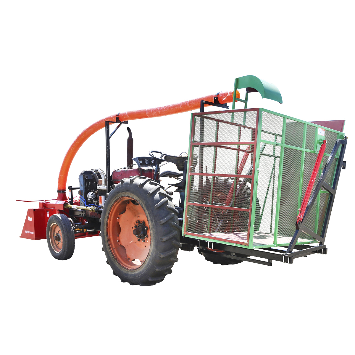 Tocatoare siloz pe 2 randuri cu container hidraulic de colectare Konig Traktoren – imagine 2