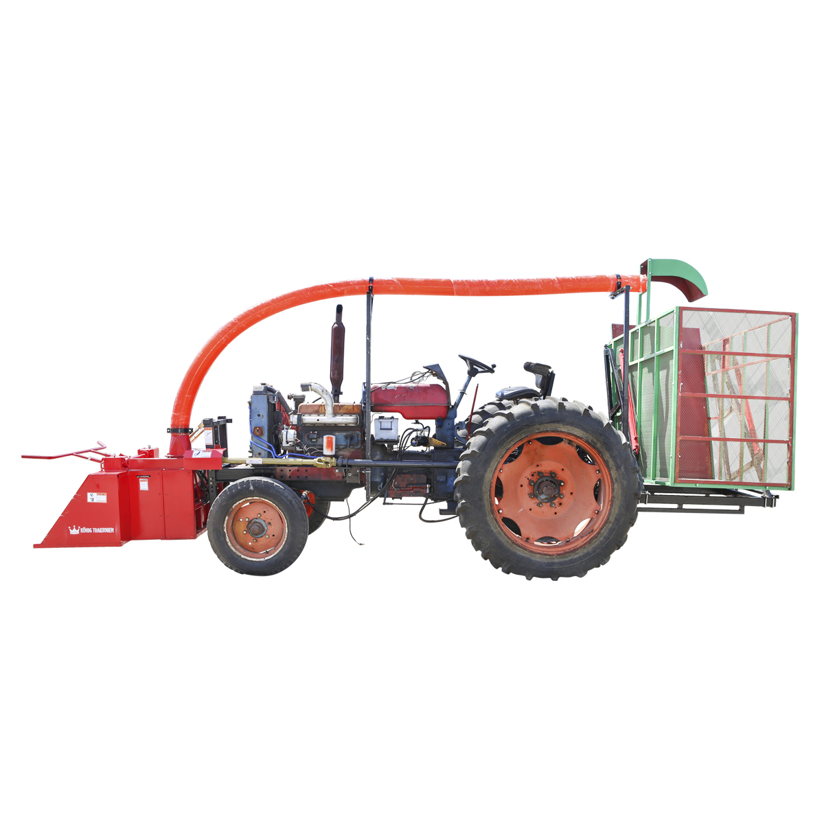 Tocatoare siloz pe 2 randuri cu container hidraulic de colectare Konig Traktoren – imagine 3