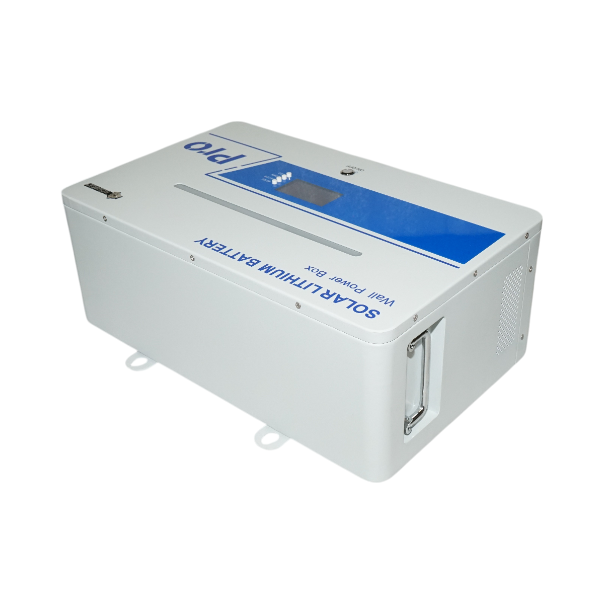 Baterie Li-ion 2.56kW LiFePO4 25.6V, 100Ah cu BMS, deep cycle, display LCD 410x370x160mm IP54 Bourget – imagine 3