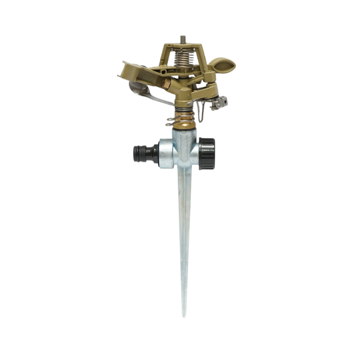 Aspersor metalic pivotant cu impuls 1/2