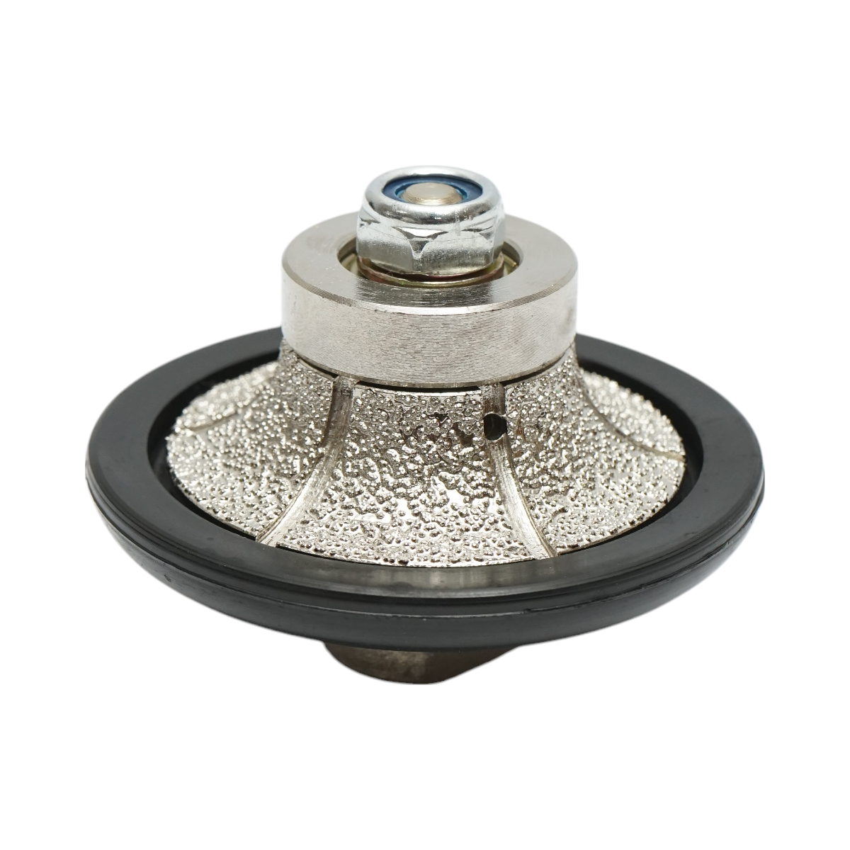 Freza diamantata semibaston B15, 65mm, raza 15mm, filet M14 pentru canturi marmura Breckner Germany