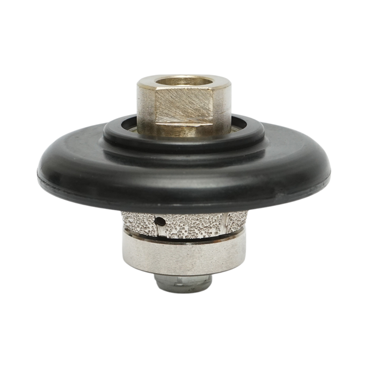 Freza diamantata semibaston B15, 65mm, raza 15mm, filet M14 pentru canturi granit Breckner Germany – imagine 2