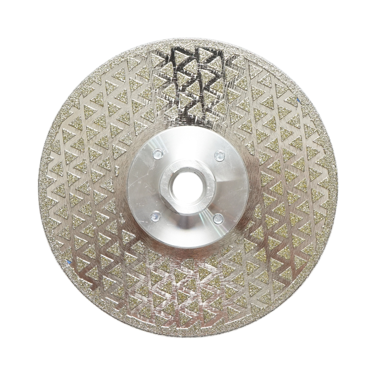 Disc diamantat electroplacat 125mm, filet M14 pentru taiere/slefuire marmura, fibra sticla, rasina, ceramica dura Breckner Germany – imagine 2