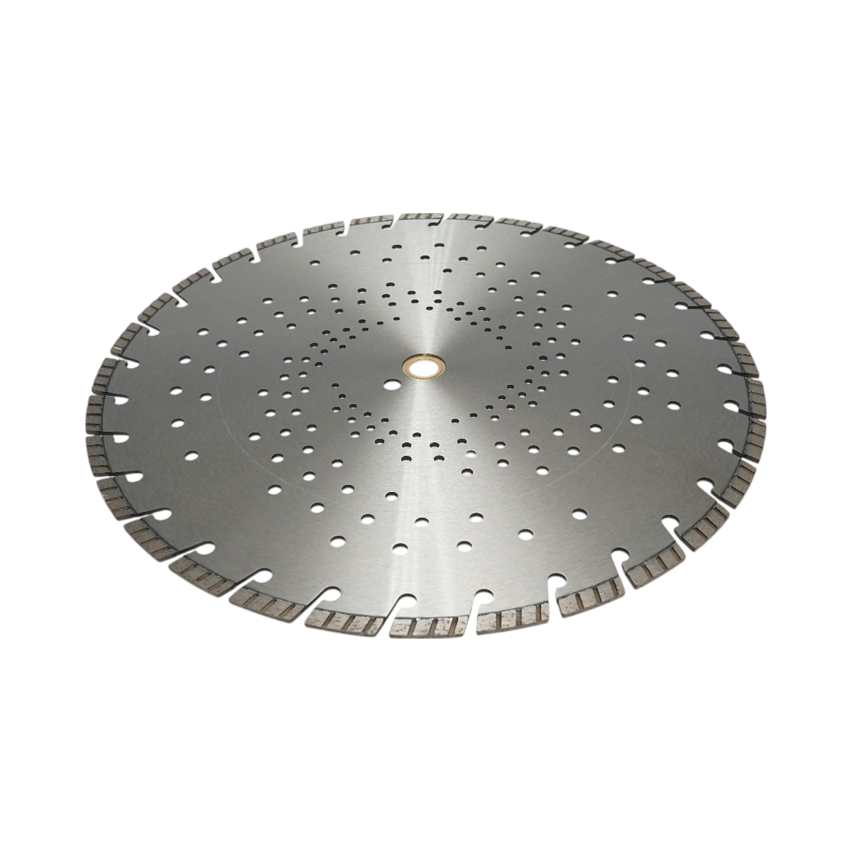 Disc diamantat turbo segmentat 450x30mm, segment 10mm pentru beton armat, pavele, boltari, piatra dura Breckner Germany – imagine 4